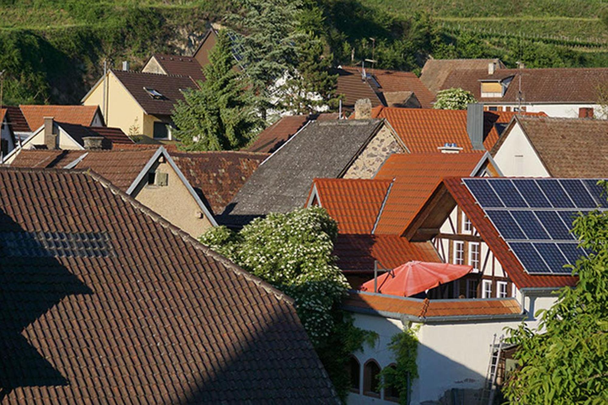 Ferienwohnungen Altes Rathaus Vogtsburg Exterior foto